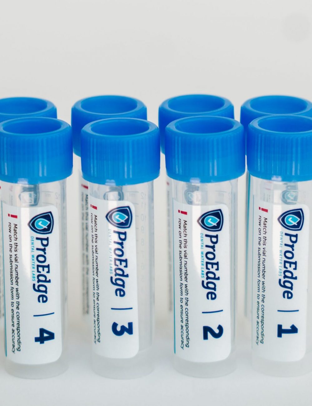 R2A or Flo waterline testing kit 8 water sample vials