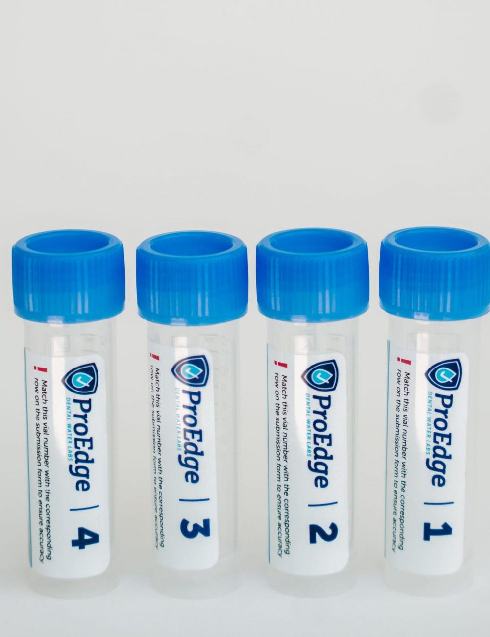 R2A or Flo waterline testing kit 4 water sample vials