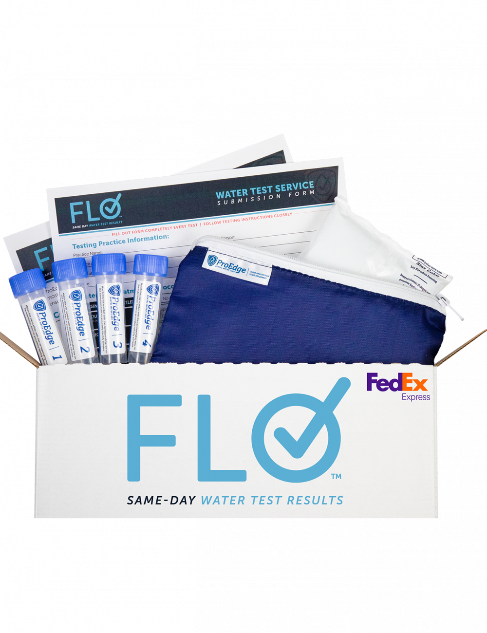 A flo water testing kit